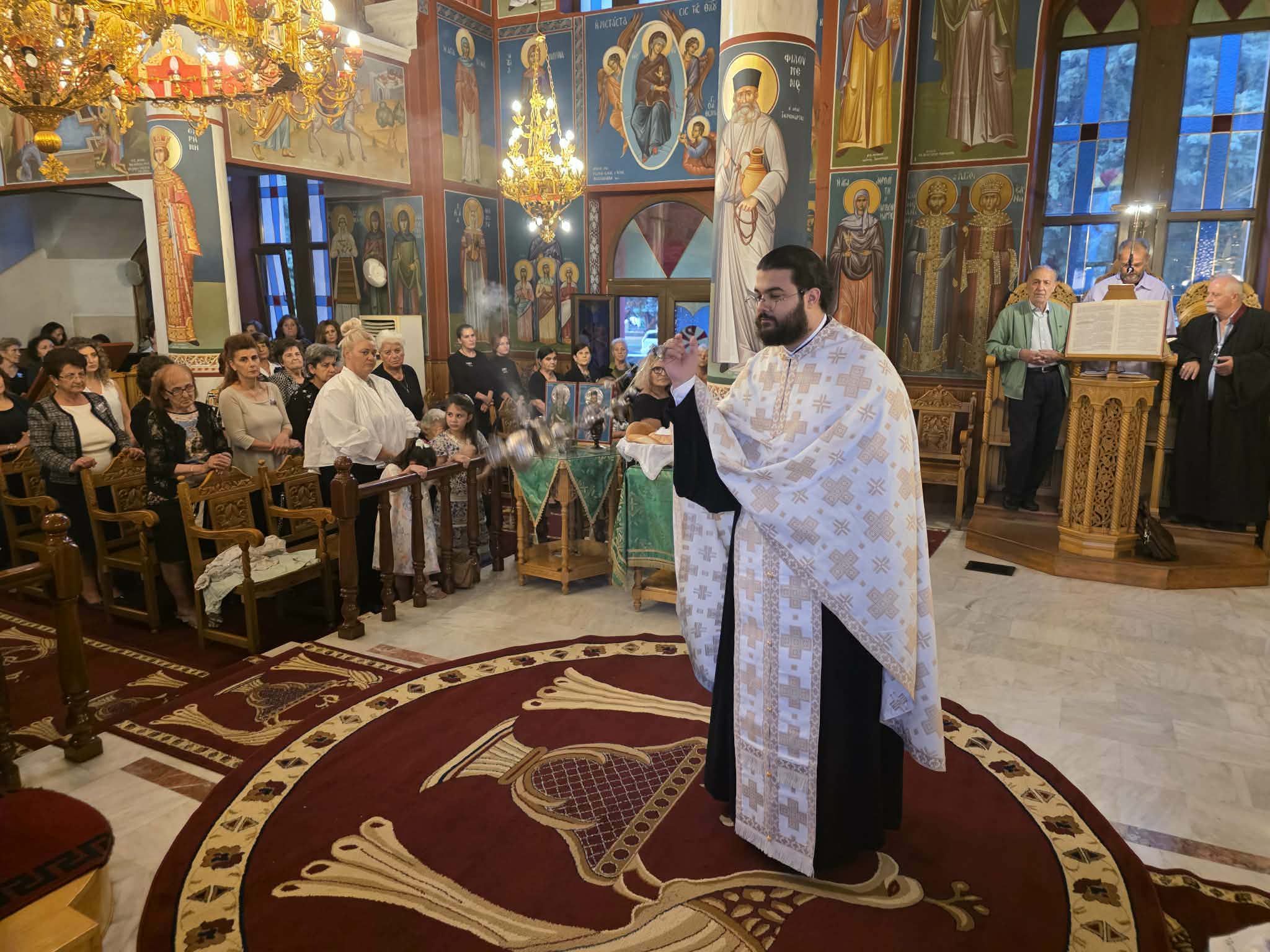 Φωτογραφικό υλικό από τον Μέγα Πανηγυρικό Εσπερινό στο Ανατολικό Εορδαίας