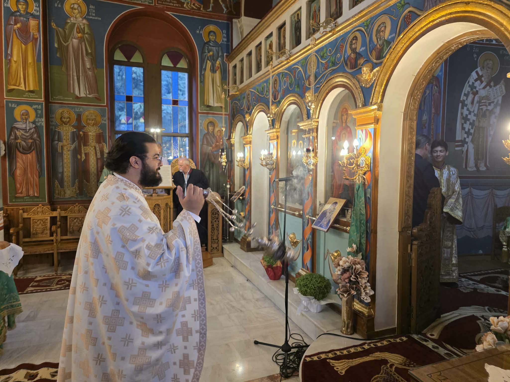 Φωτογραφικό υλικό από τον Μέγα Πανηγυρικό Εσπερινό στο Ανατολικό Εορδαίας