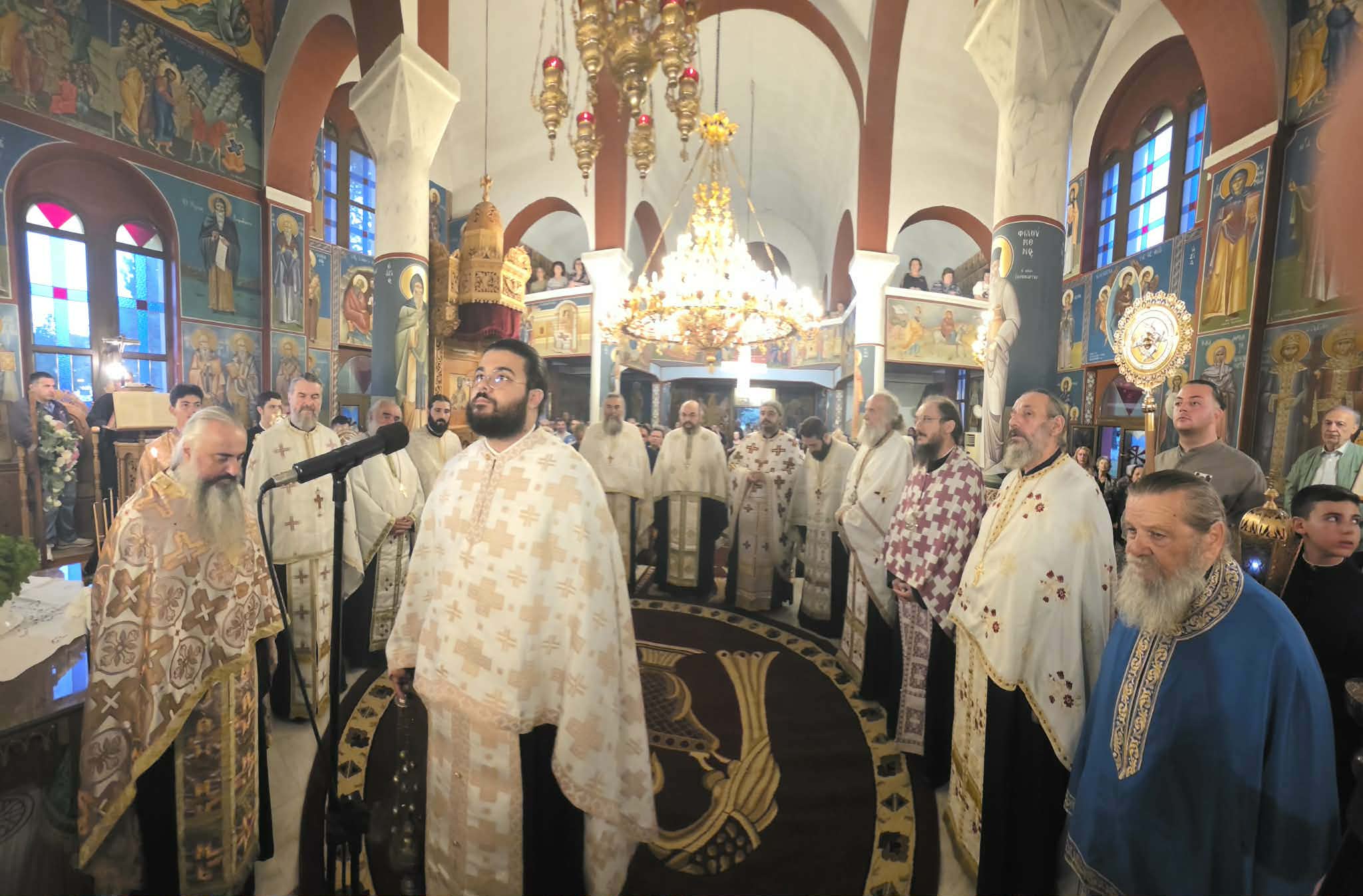 Φωτογραφικό υλικό από τον Μέγα Πανηγυρικό Εσπερινό στο Ανατολικό Εορδαίας