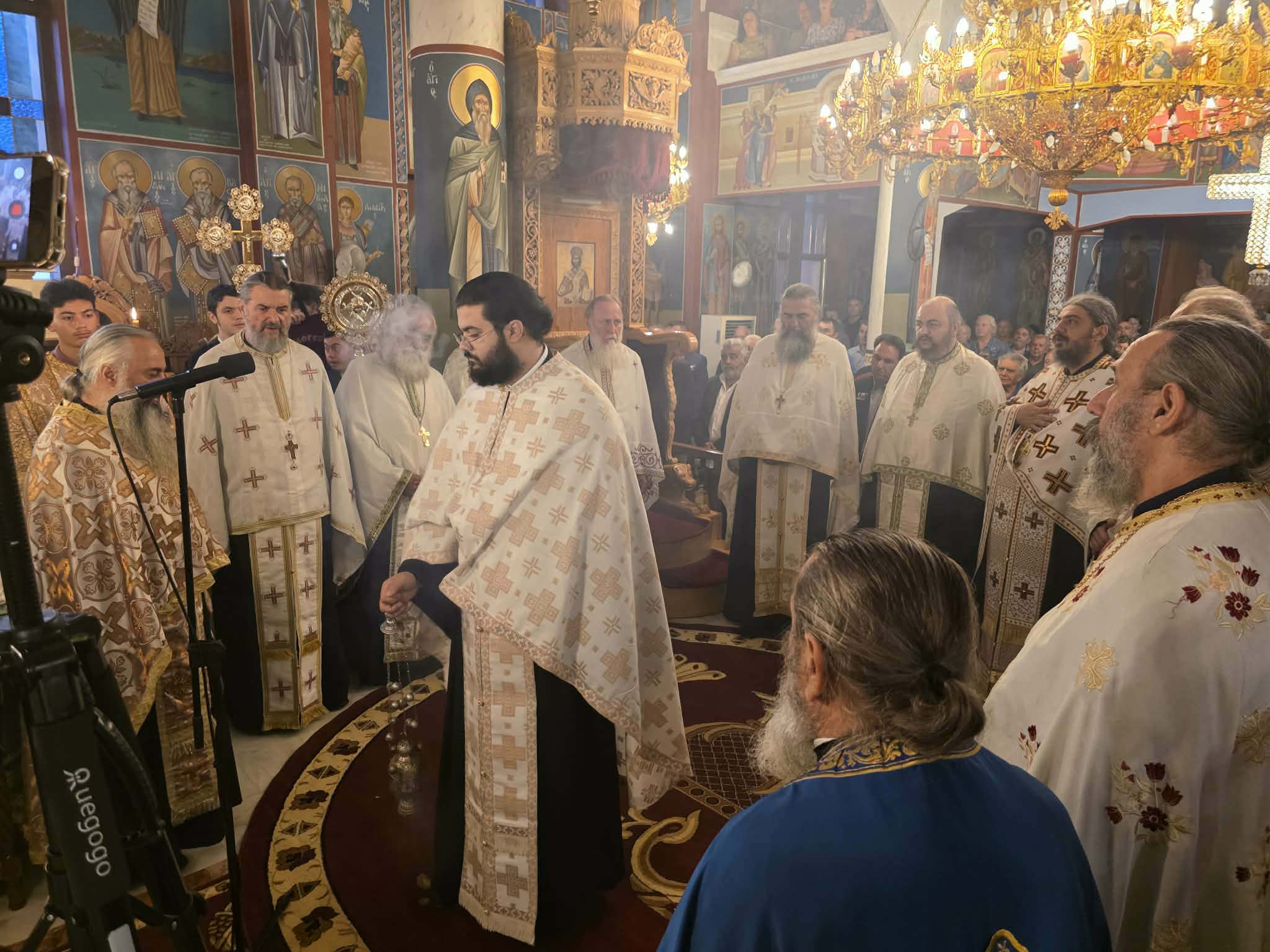Φωτογραφικό υλικό από τον Μέγα Πανηγυρικό Εσπερινό στο Ανατολικό Εορδαίας