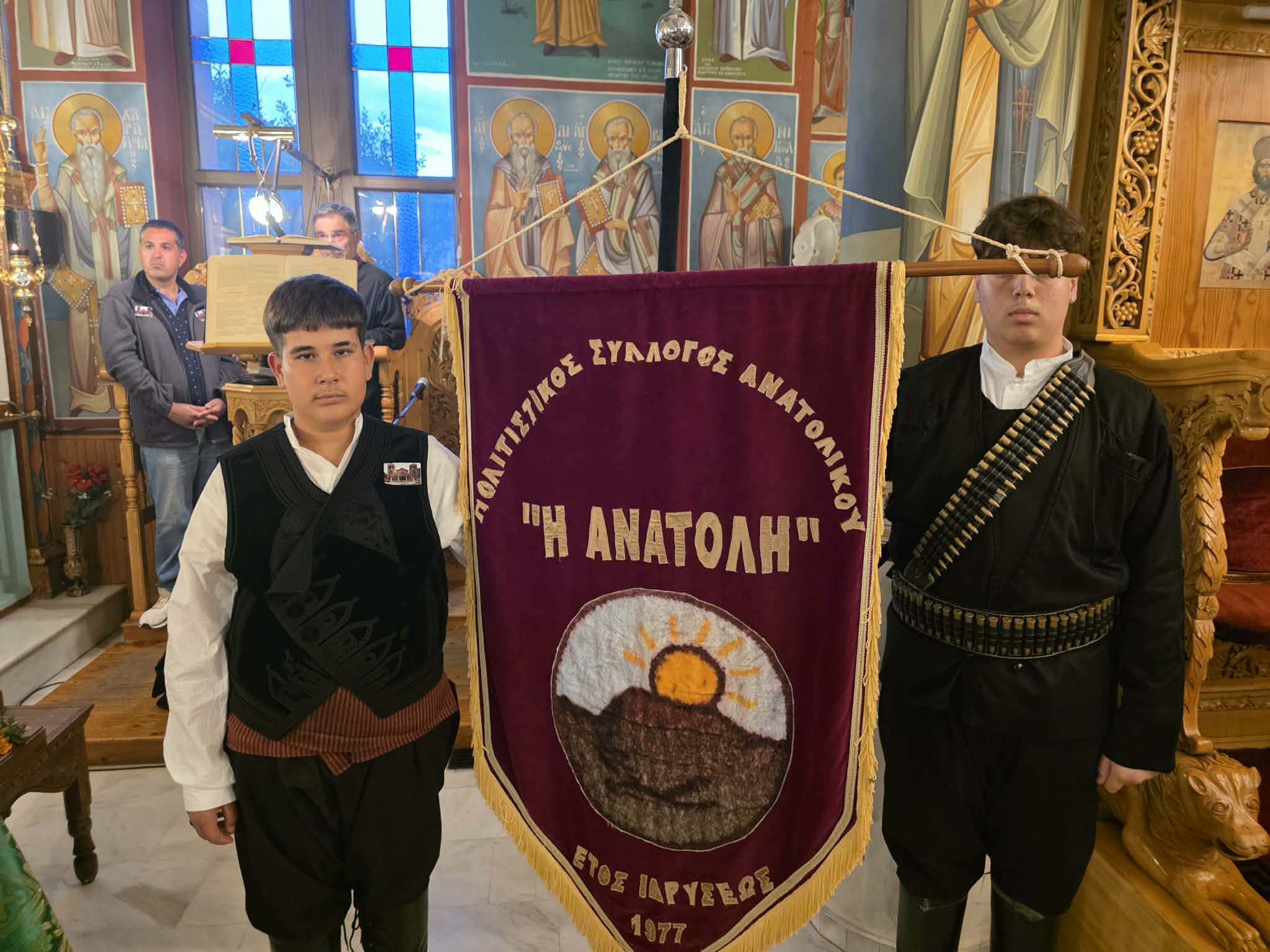 Φωτογραφικό υλικό από τον Μέγα Πανηγυρικό Εσπερινό στο Ανατολικό Εορδαίας
