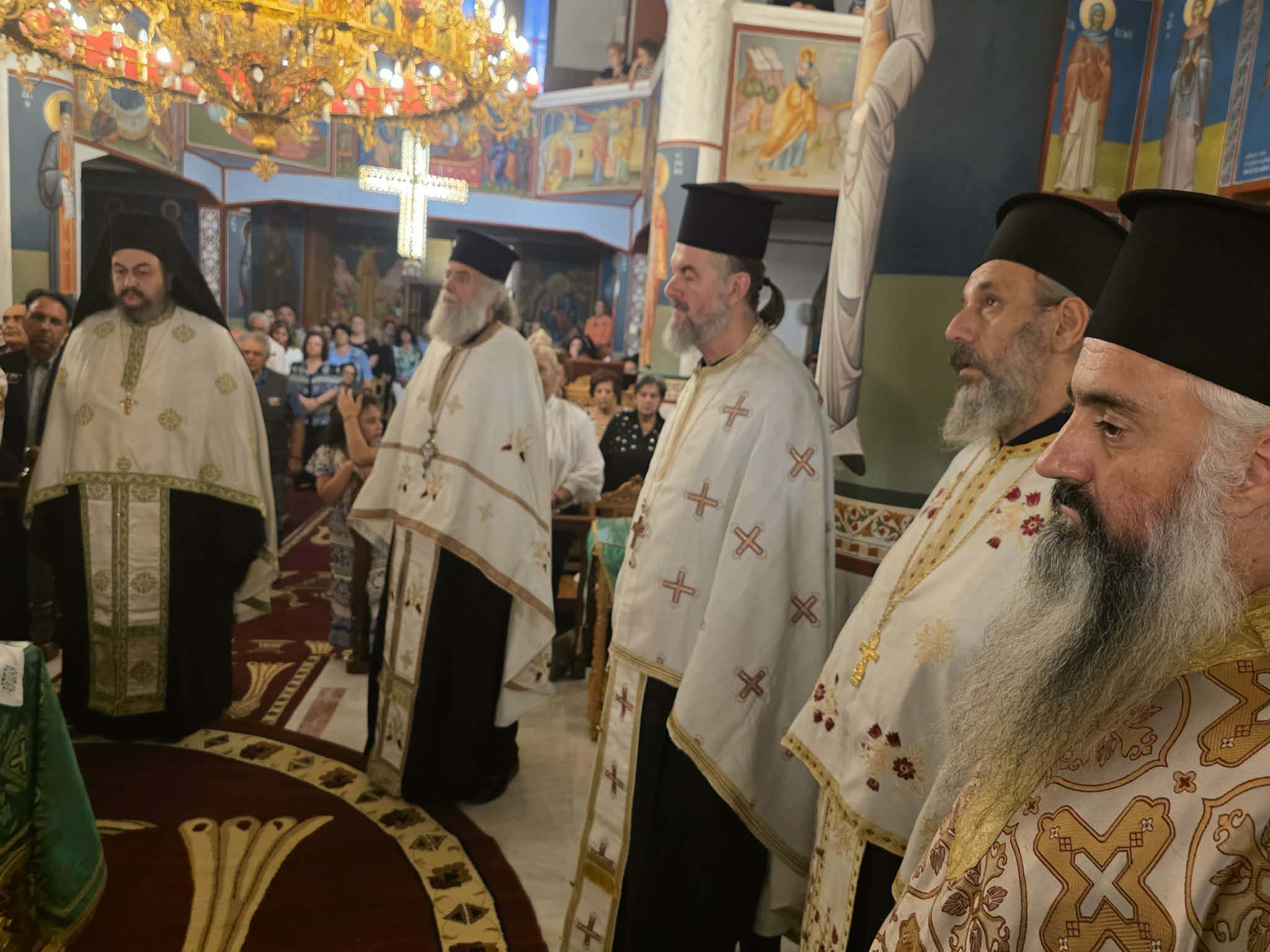 Φωτογραφικό υλικό από τον Μέγα Πανηγυρικό Εσπερινό στο Ανατολικό Εορδαίας