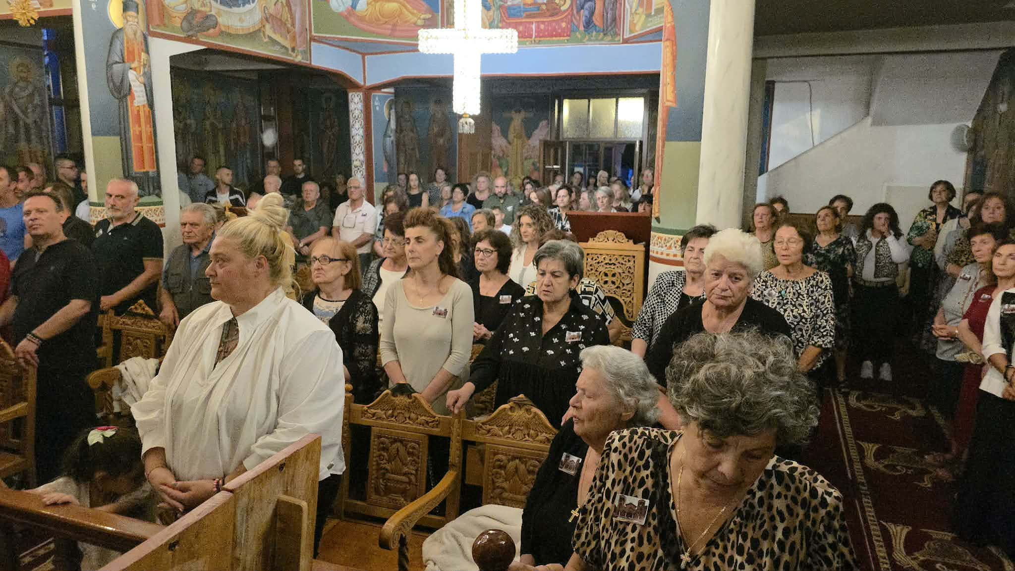 Φωτογραφικό υλικό από τον Μέγα Πανηγυρικό Εσπερινό στο Ανατολικό Εορδαίας
