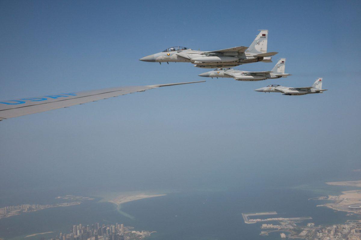 Τραμπ: Συμφωνίες ΗΠΑ και Κατάρ για άμυνα και αερομεταφορές, 200 δισ. για Boeing - Η εντυπωσιακή υποδοχή 3 Τραμπ: Συμφωνίες ΗΠΑ και Κατάρ για άμυνα και αερομεταφορές, 200 δισ. για Boeing - Η εντυπωσιακή υποδοχή