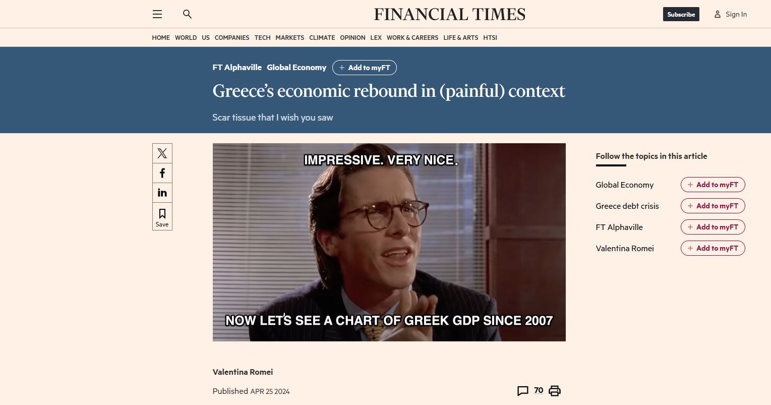 Xαστούκι από την taz στην κυβέρνηση Μητσοτάκη: «Το κράτος έχει χρήματα αλλά οι Έλληνες είναι χρεοκοπημένοι» 5 Xαστούκι από την taz στην κυβέρνηση Μητσοτάκη: «Το κράτος έχει χρήματα αλλά οι Έλληνες είναι χρεοκοπημένοι»