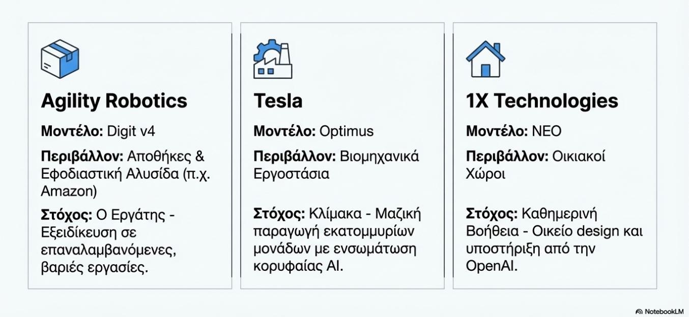 Ανθρωποειδή ρομπότ: Από τα εργαστήρια στον πραγματικό κόσμο 3 Ανθρωποειδή ρομπότ: Από τα εργαστήρια στον πραγματικό κόσμο