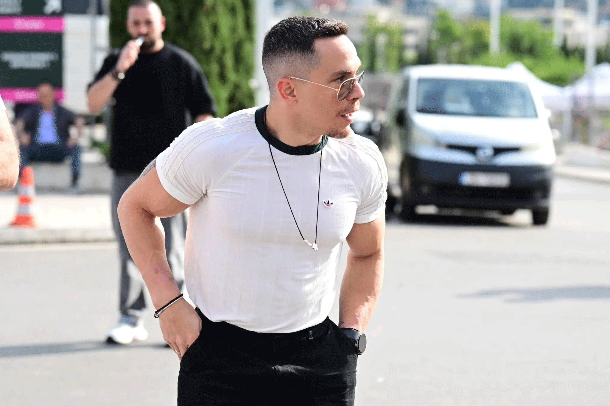 Ολυμπιακός - Φενέρμπαχτσε: Ποιοι διάσημοι παρακολούθησαν την καθοριστική αναμέτρηση στο Final Four 1 Ολυμπιακός - Φενέρμπαχτσε: Ποιοι διάσημοι παρακολούθησαν την καθοριστική αναμέτρηση στο Final Four