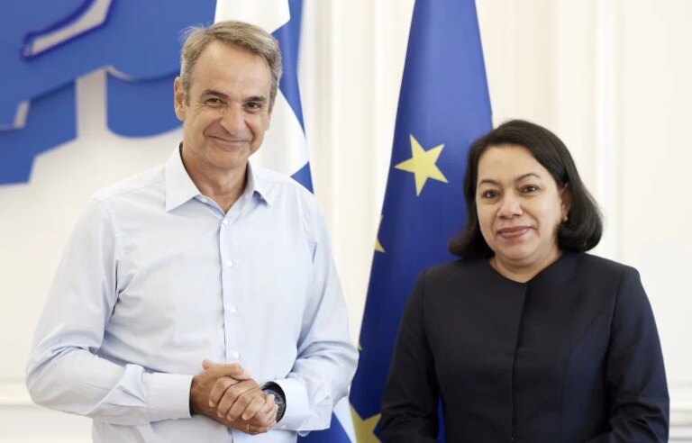 Πρωθυπουργός: Συνάντηση με την υποψήφια γγ του ΟΗΕ για κρίσιμες διεθνείς προκλήσεις