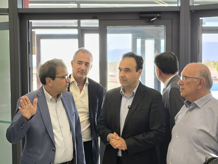 Κοζάνη: Παπαστεργίου και Καλαφάτης συναντήθηκαν με τον πρύτανη Θ. Θεοδουλίδη