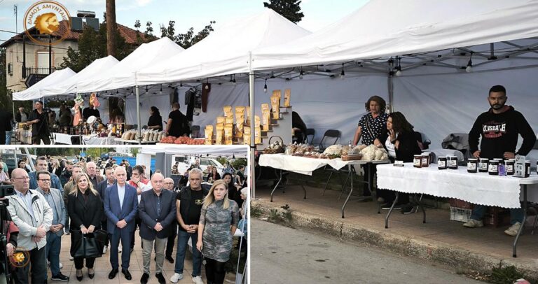 Αμύνταιο: Εγκαινιάστηκε η 3η Έκθεση Τοπικών Προϊόντων με μουσική από το Μουσικό Σχολείο