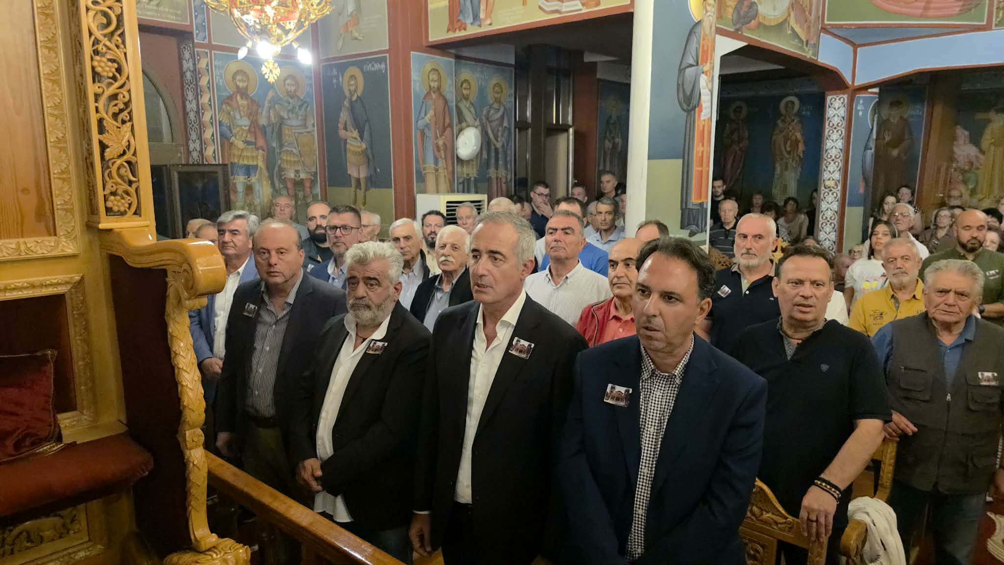 Φωτογραφικό υλικό από τον Μέγα Πανηγυρικό Εσπερινό στο Ανατολικό Εορδαίας