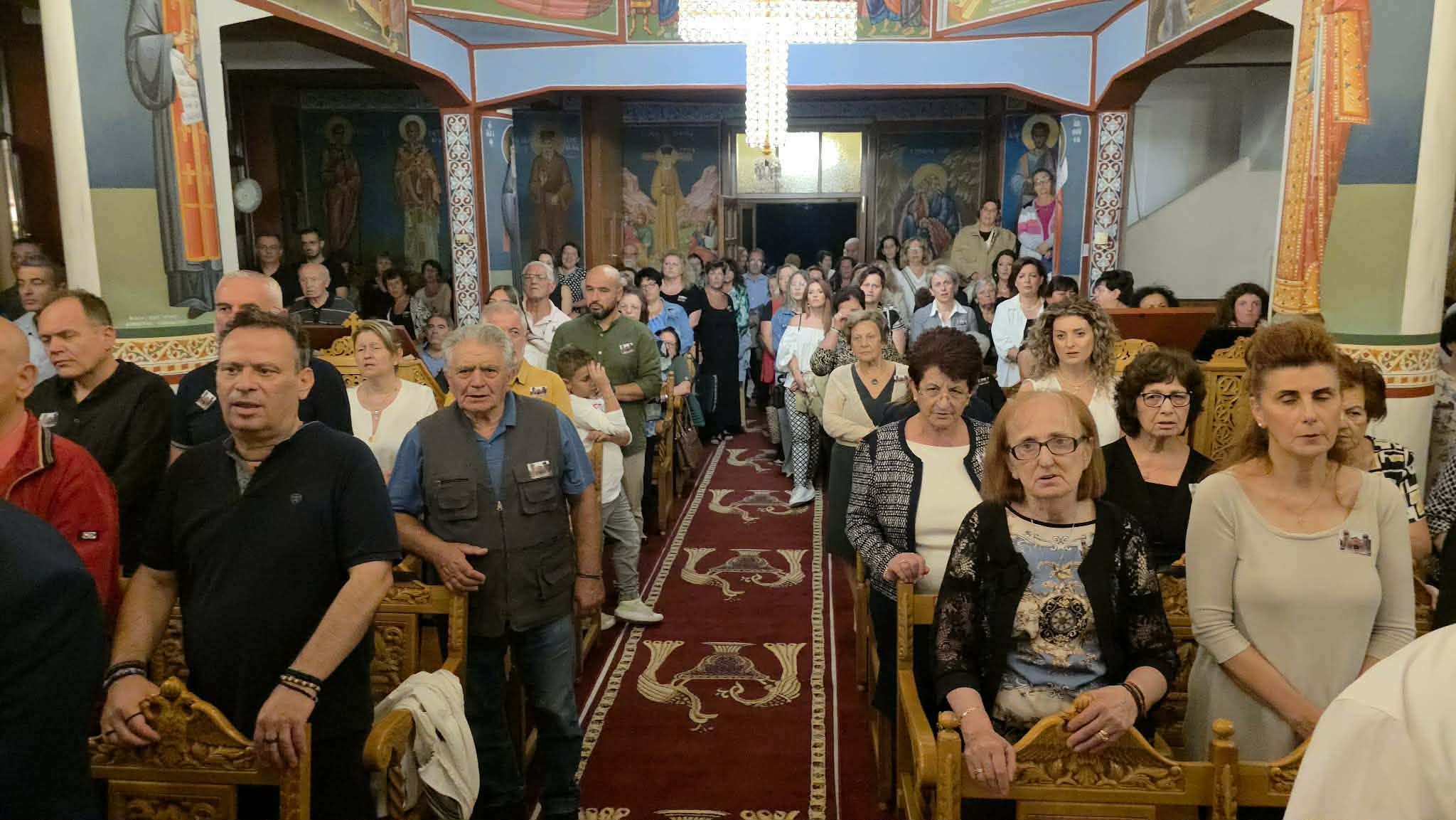 Φωτογραφικό υλικό από τον Μέγα Πανηγυρικό Εσπερινό στο Ανατολικό Εορδαίας