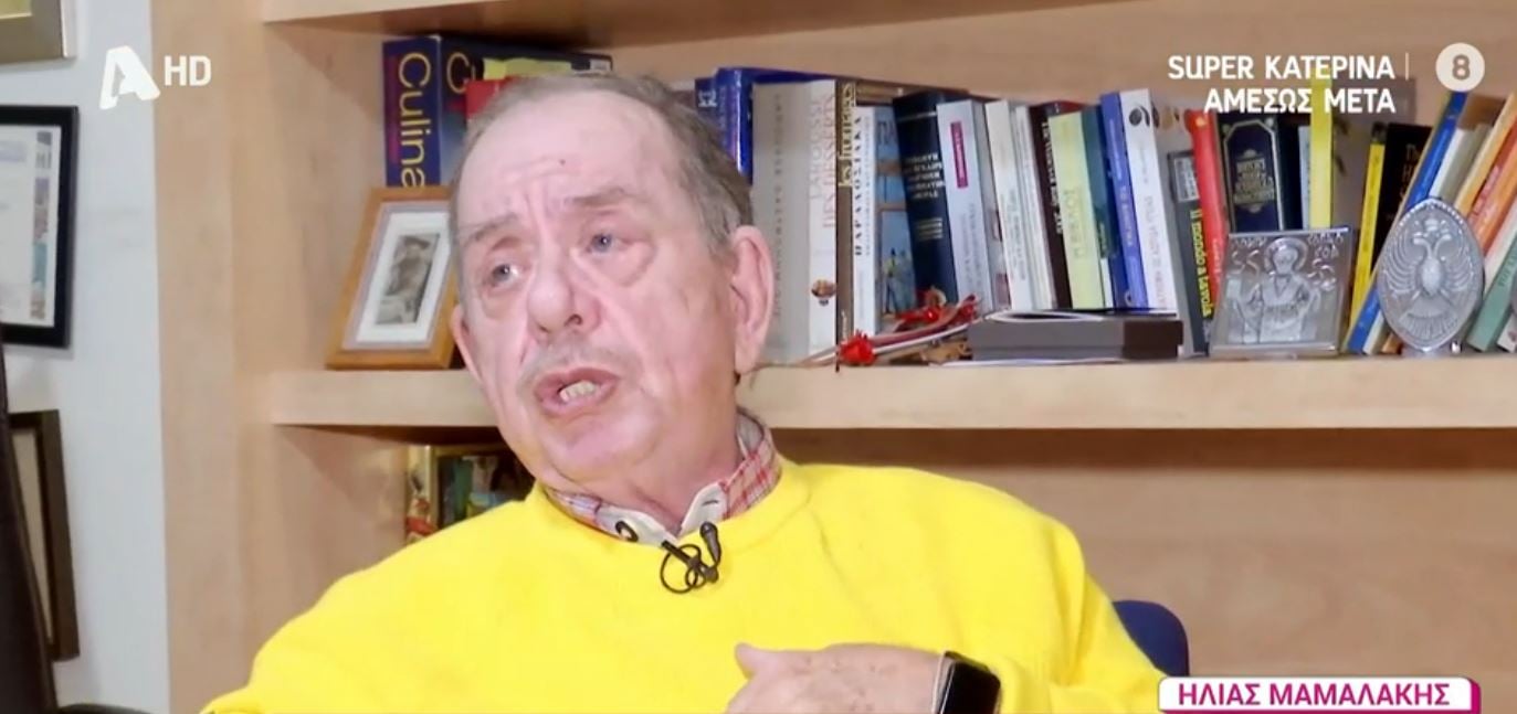 Ηλίας Μαμαλάκης: «Πιθανόν να είχα τελειώσει» – Σοκάρει ο γνωστός σεφ