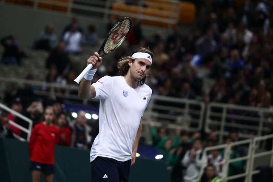 Davis Cup: Ο Στέφανος Τσιτσιπάς σφράγισε την ιστορική άνοδο