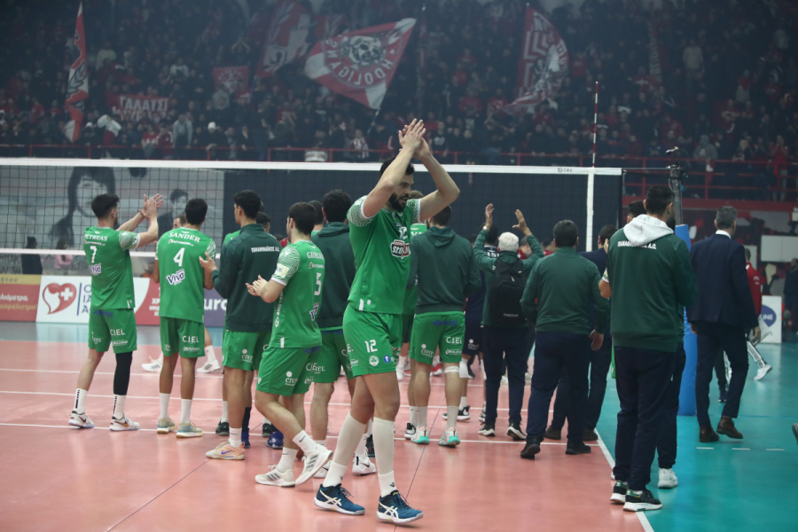 Βόλεϊ: Ολυμπιακός – Παναθηναϊκός 1-3, άλμα τελικού για τους «πράσινους»