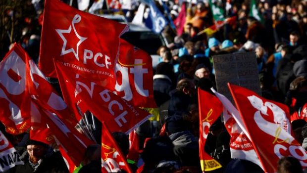 Γαλλία: Νέα απεργιακή κινητοποίηση κατά της μεταρρύθμισης του συνταξιοδοτικού