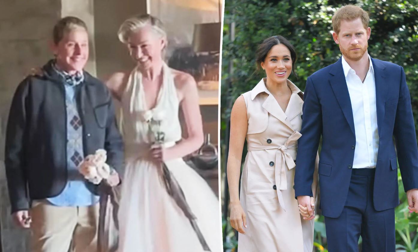 Η έκπληξη της συζύγου της Ellen DeGeneres – Μέγκαν Μαρκλ και πρίγκιπας Χάρι πήγαν στο πάρτι