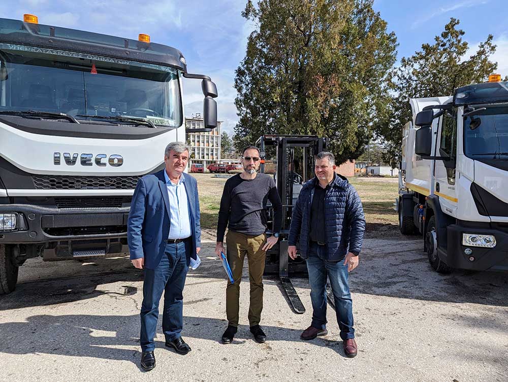 Τρία οχήματα συλλογής βιοαποβλήτων παρέλαβε ο Δήμος Εορδαίας
