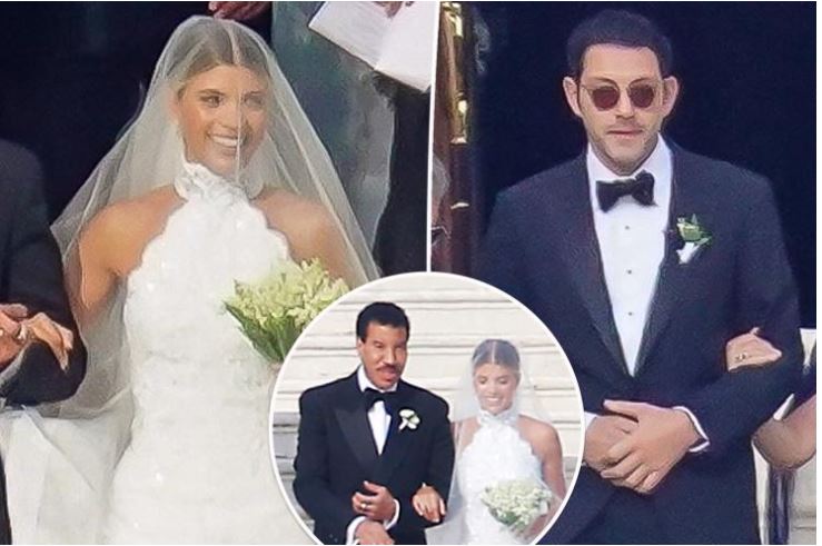 Lionel Richie: Συγκίνηση στον γάμο της κόρης του Sofia Richie – Oι πρώτες φωτογραφίες από τη λαμπερή τελετή