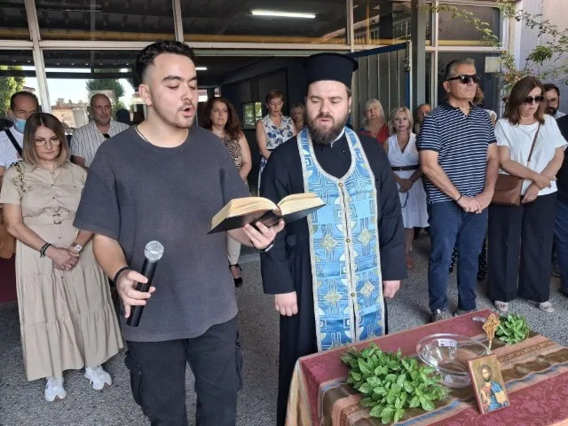 Επίσκεψη του δημάρχου Κοζάνης σε σχολείο