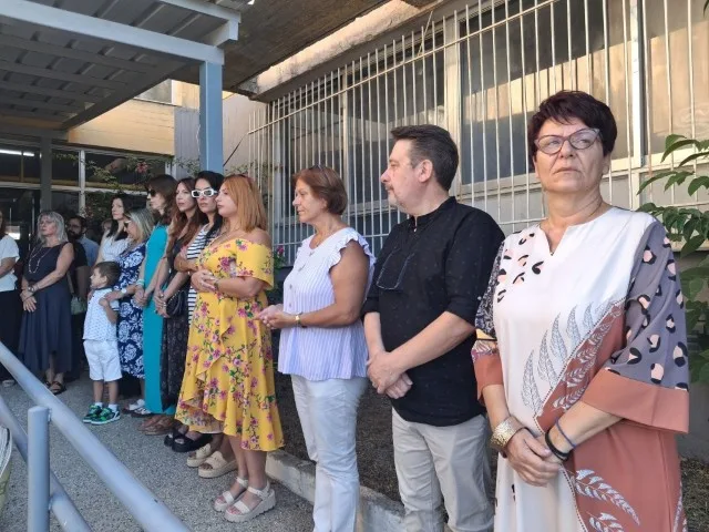 Αγιασμός σε σχολείο της Κοζάνης