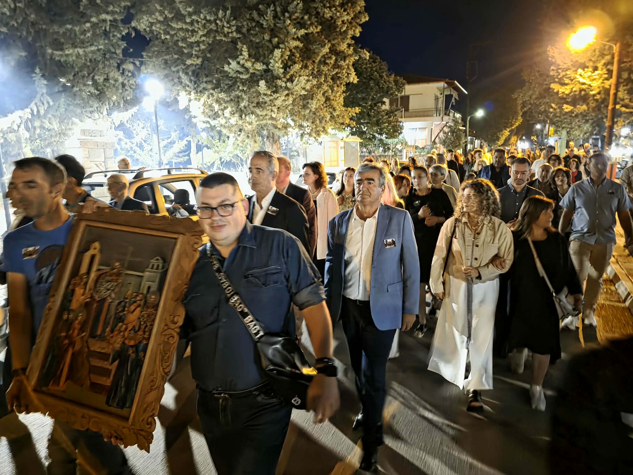 Φωτογραφικό υλικό από τον Μέγα Πανηγυρικό Εσπερινό στο Ανατολικό Εορδαίας
