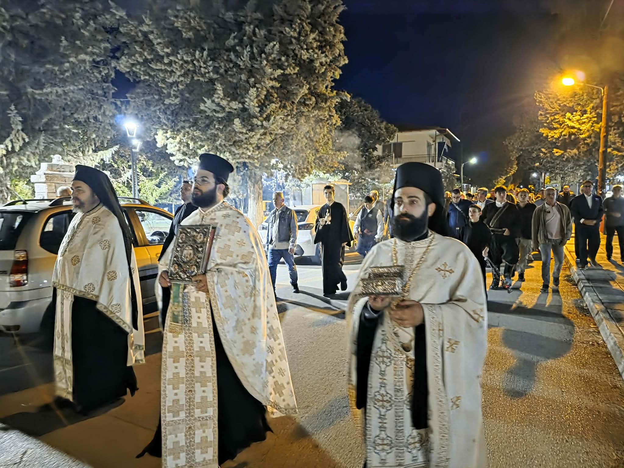Φωτογραφικό υλικό από τον Μέγα Πανηγυρικό Εσπερινό στο Ανατολικό Εορδαίας
