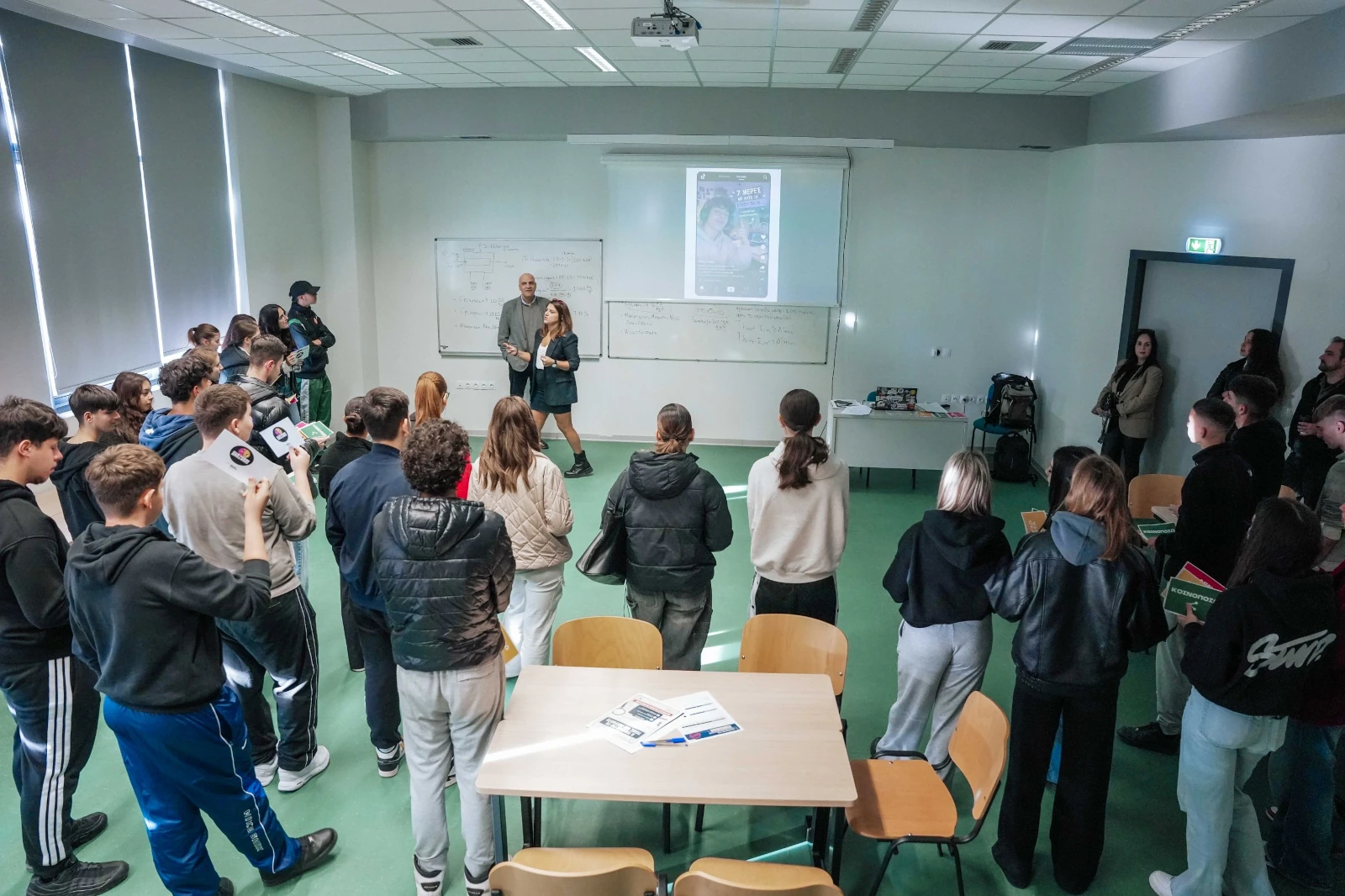 Κοζάνη: 100 μαθητές συμμετείχαν σε εργαστήρια για ψευδείς ειδήσεις και deepfakes 12 Στιγμιότυπο από το 3ο «Talk about Tech» στη ΖΕΠ Κοζάνης
