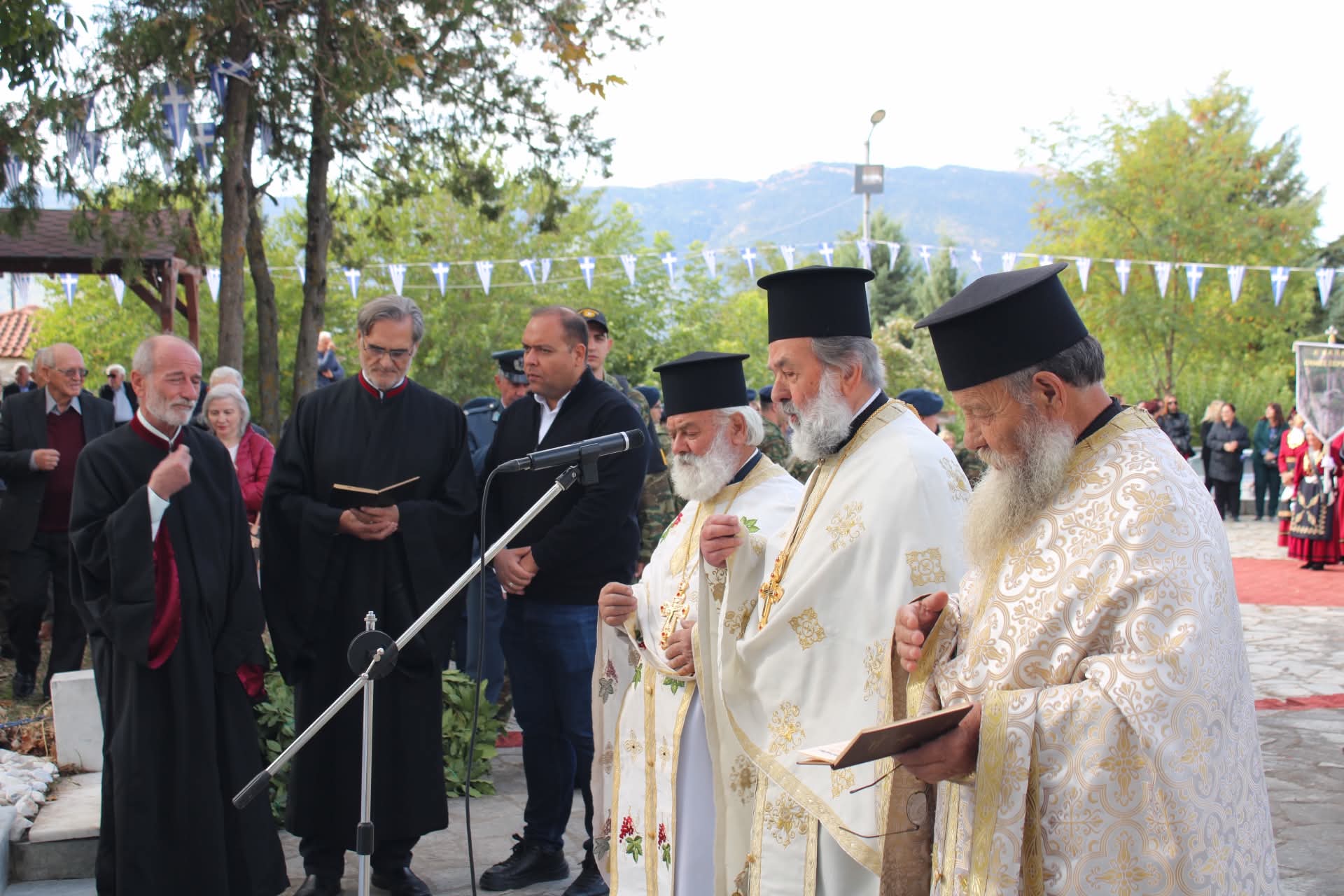 Λαζαράδες: Εκδηλώσεις μνήμης για τα 114 χρόνια από την ιστορική μάχη 5 Εικόνα από την εκδήλωση στους Λαζαράδες