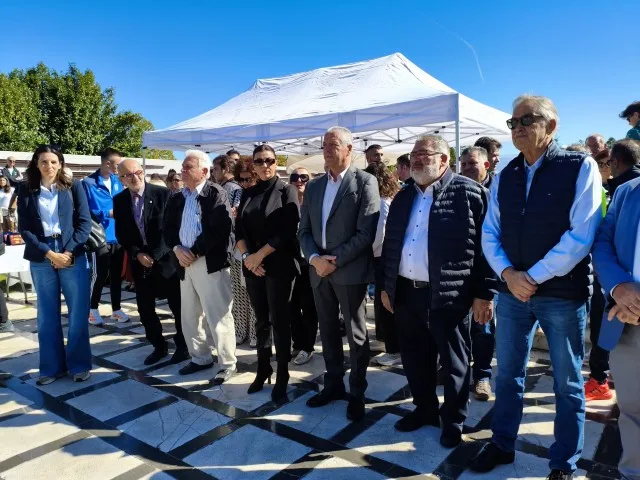 Στιγμιότυπο από τον αγώνα δρόμου