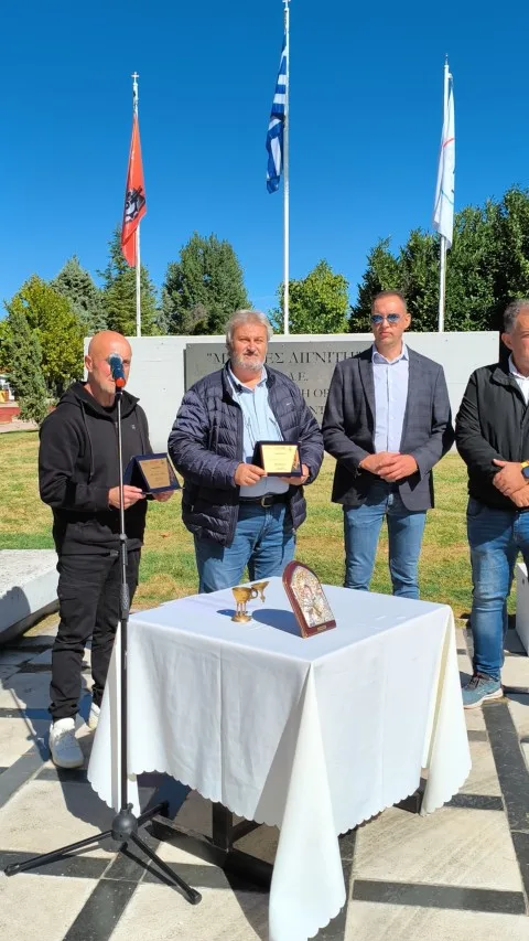 Στιγμιότυπο από τον αγώνα δρόμου