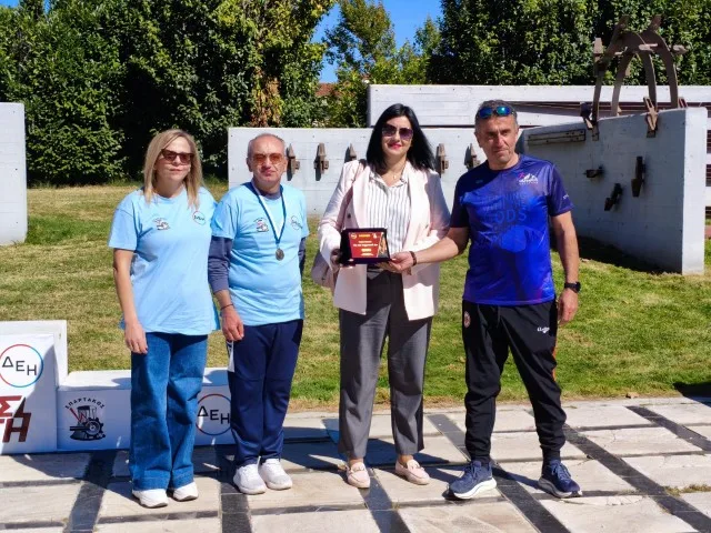 Στιγμιότυπο από τις απονομές