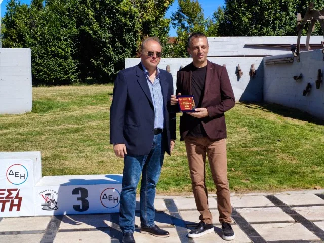 Στιγμιότυπο από τον αγώνα «Μνήμες Λιγνίτη»
