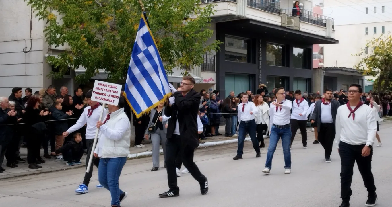 Παρέλαση για την 28η Οκτωβρίου στην Πτολεμαΐδα