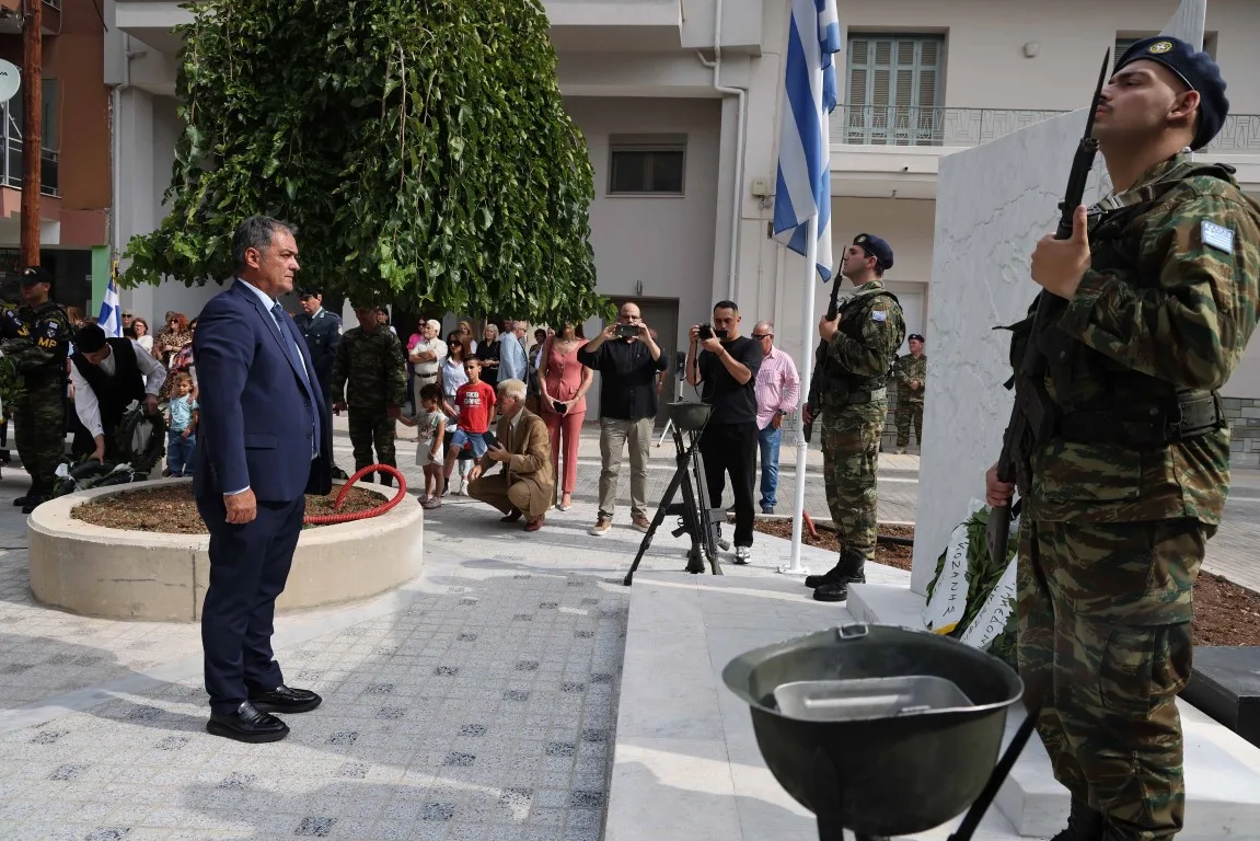 Άποψη του ανανεωμένου δημόσιου χώρου