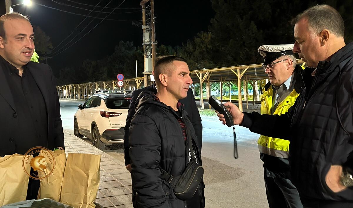 Αμύνταιο: Δράση «Ευρωπαϊκή Νύχτα χωρίς Ατυχήματα» κατά της οδήγησης μετά το αλκοόλ 4 Συμμετοχή στη δράση οδικής ασφάλειας