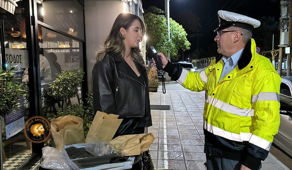 Αμύνταιο: Δράση «Ευρωπαϊκή Νύχτα χωρίς Ατυχήματα» κατά της οδήγησης μετά το αλκοόλ 9 Δράση «Ευρωπαϊκή Νύχτα χωρίς Ατυχήματα»