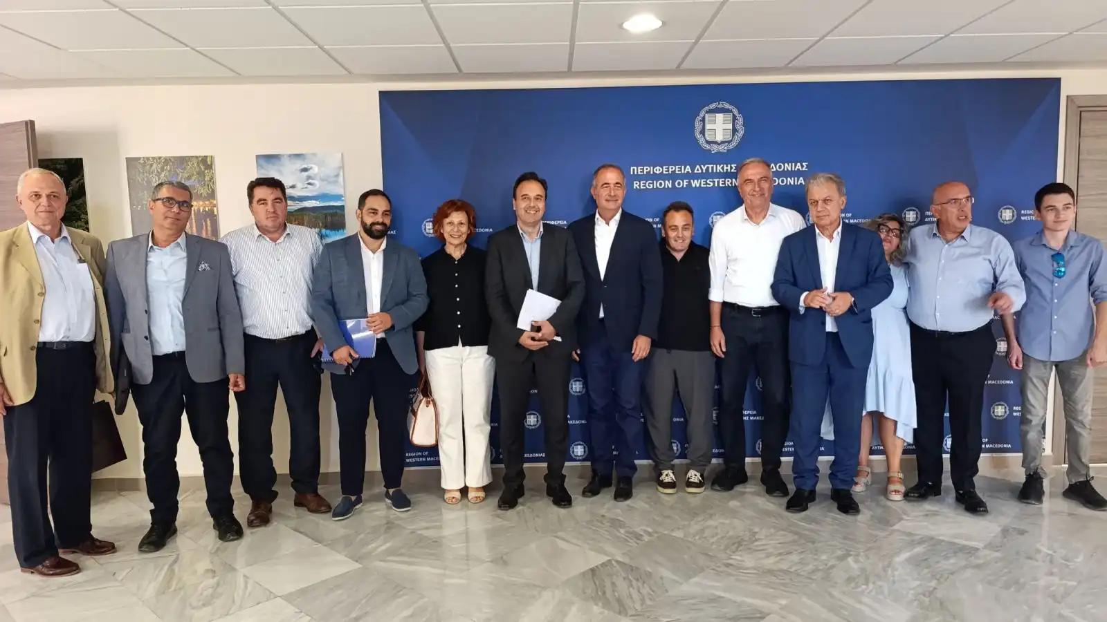 Επίσκεψη κυβερνητικών στελεχών στην Περιφέρεια Δυτικής Μακεδονίας