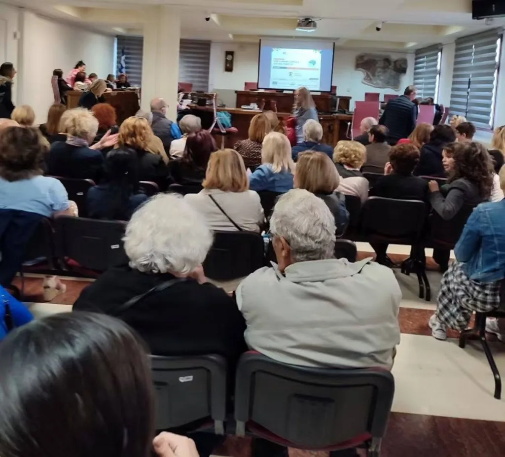 Ομιλητές στην εκδήλωση για την άνοια