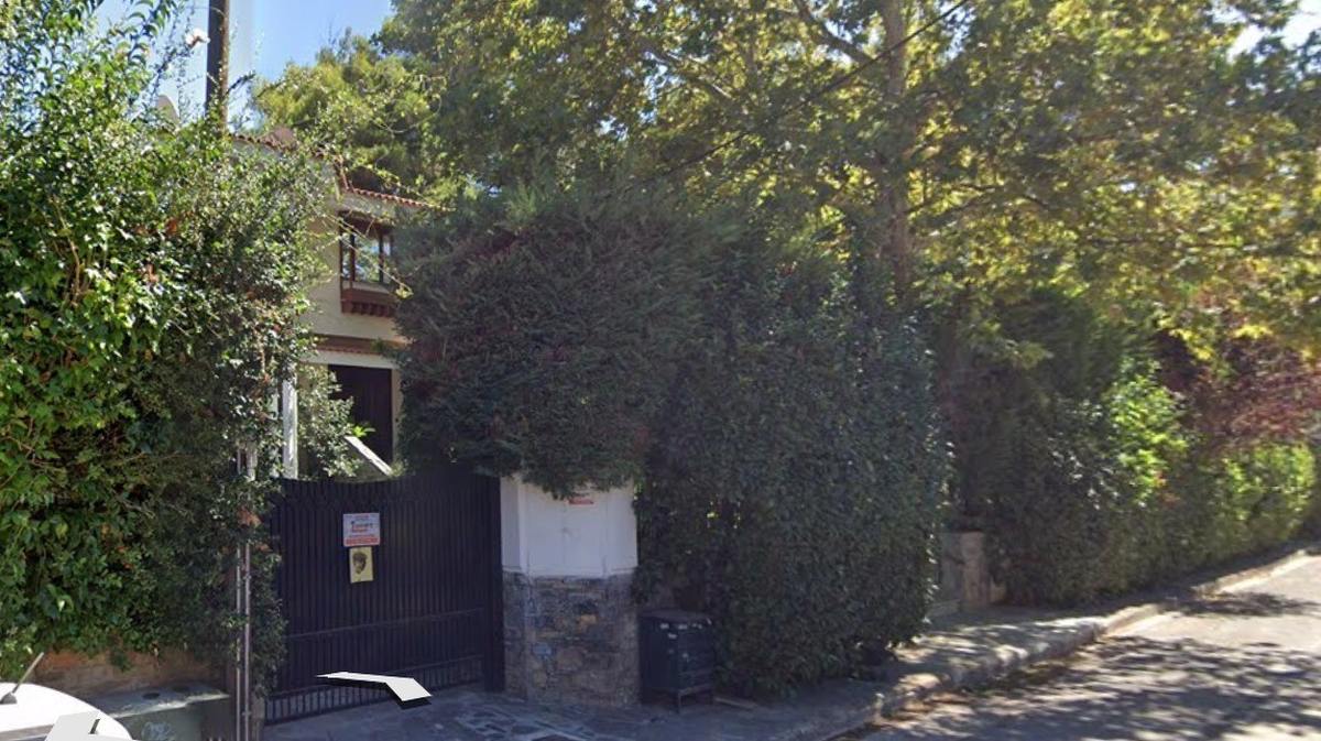 Εσωτερικός χώρος της βίλας στην Εκάλη