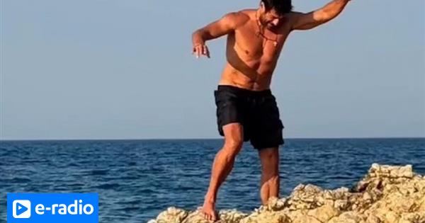 Αλέξης Γεωργούλης: Τρολάρει την προσπάθειά του να περπατήσει σε βράχια (video)