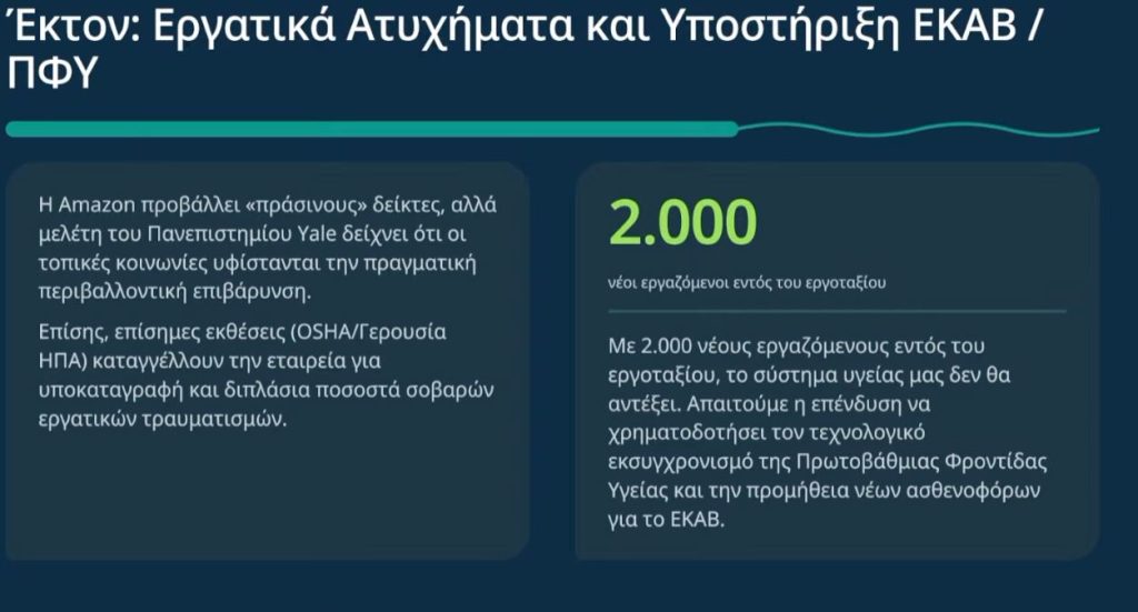 Κοζάνη: Έξι όρους προστασίας της υγείας για το Data Center θέτει ο Ιατρικός Σύλλογος Κοζάνης 5 Κοζάνη: Έξι όρους προστασίας της υγείας για το Data Center θέτει ο Ιατρικός Σύλλογος Κοζάνης