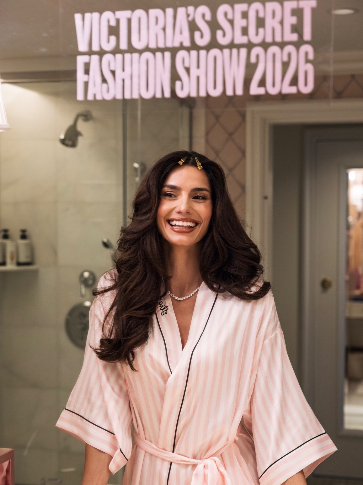 Η Ηλιάνα Παπαγεωργίου στο σόου της Victoria’s Secret στο Μπέβερλι Χιλς 2 Η Ηλιάνα Παπαγεωργίου σε φωτογραφία από τη βραδιά