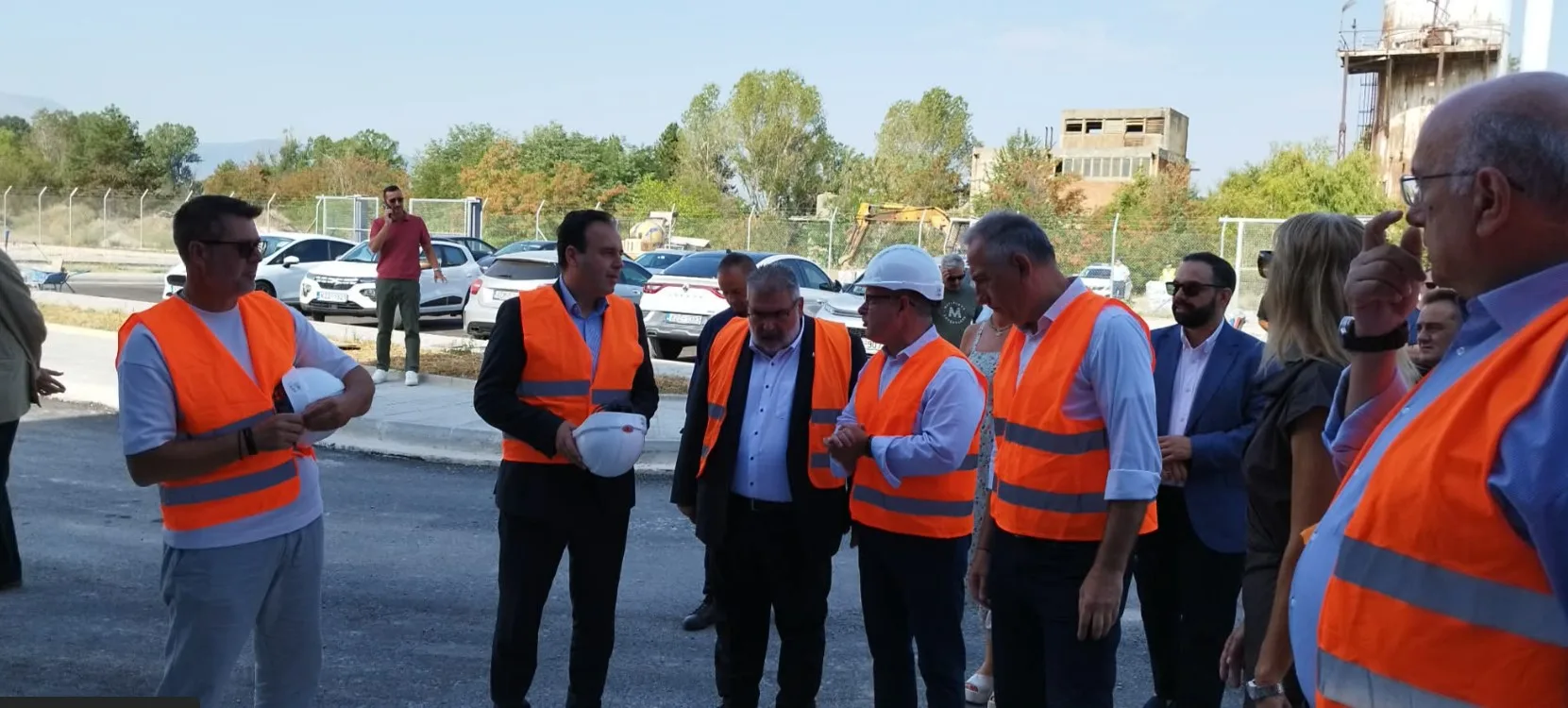 Στιγμιότυπο από την ξενάγηση στο ΒΙΟΠΑ Πτολεμαΐδας