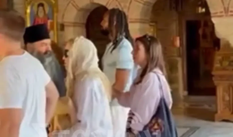 Η Madonna στα Μετέωρα και τη Μονή Βαρλαάμ – Επισκέθηκε τον Ηγούμενο (φωτο – βίντεο)