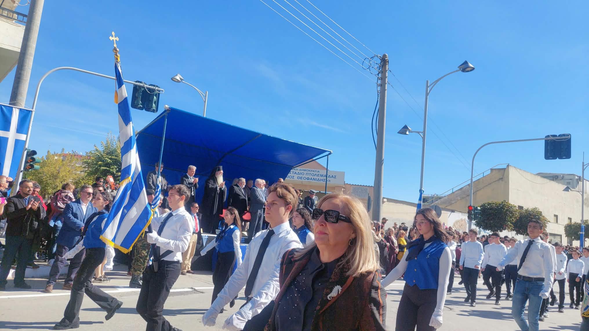 Πτολεμαΐδα: Με λαμπρότητα και πλήθος κόσμου τα 114α Ελευθέρια της πόλης 10 Στιγμιότυπο από τα Ελευθέρια