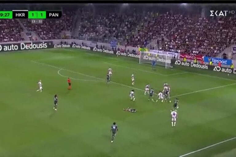 Παναθηναϊκός ‑ Χράντετς Κράλοβε 1‑2: Πρόκριση με buzzer beater πέναλτι του Ντέσερς στο 125′