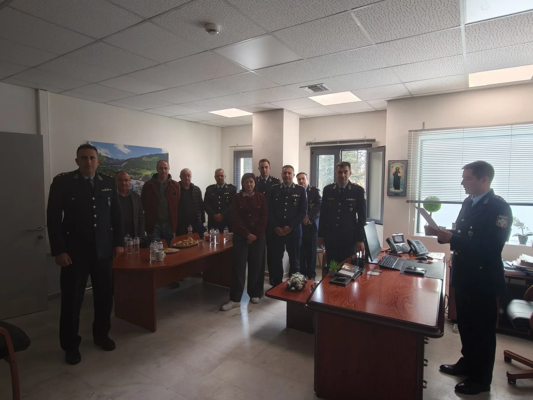 Εκδήλωση στη Διεύθυνση Αστυνομίας Γρεβενών