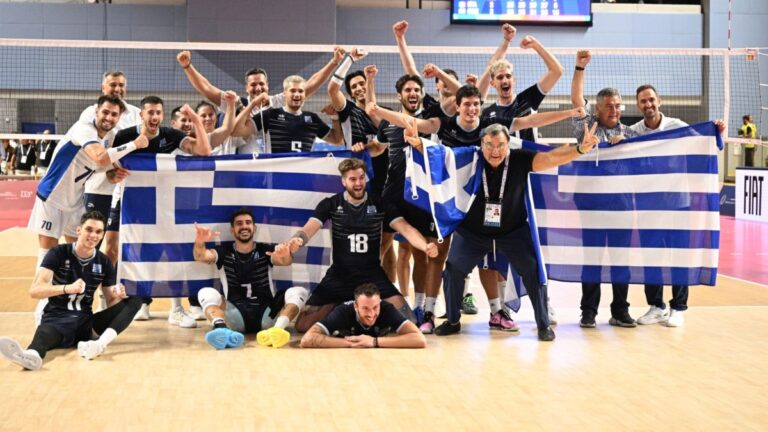 Εθνική βόλεϊ: Στον τελικό των Μεσογειακών Αγώνων μετά το 3-2 επί της Ιταλίας