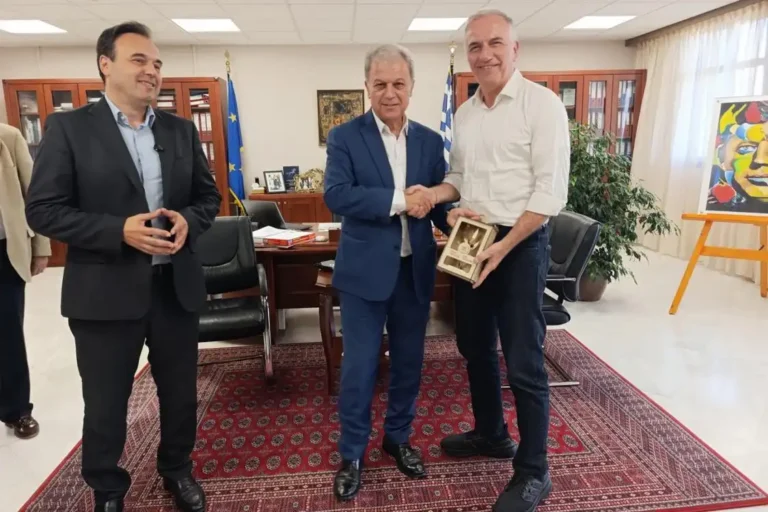 Κοζάνη: Παπαστεργίου και Καλαφάτης στην Περιφέρεια για ψηφιακή μετάβαση και καινοτομία